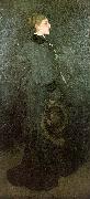 James Abbott McNeil Whistler Arrangement in Brown and Black china oil painting artist